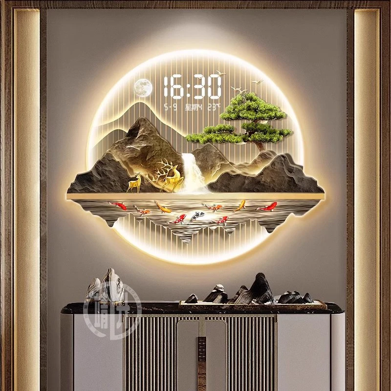 Çin Tarzı Tasarım Duvar Saatle - Luxury Lifestyle Design incelemesi ve fiyatı