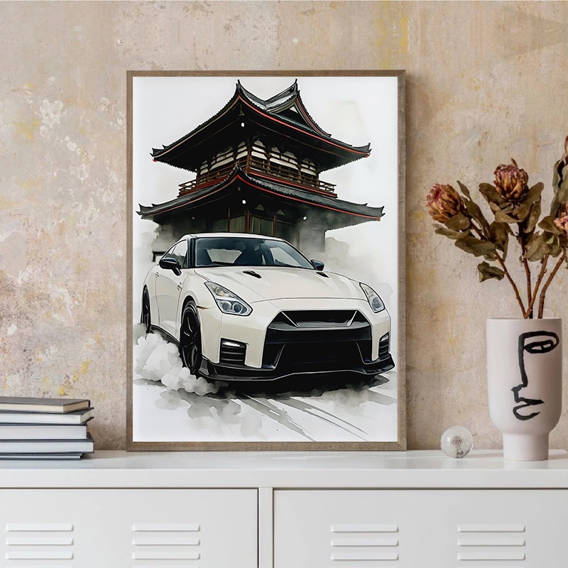 Japon Tarzı Supercar Duvar san - Luxury Lifestyle Cars incelemesi ve fiyatı
