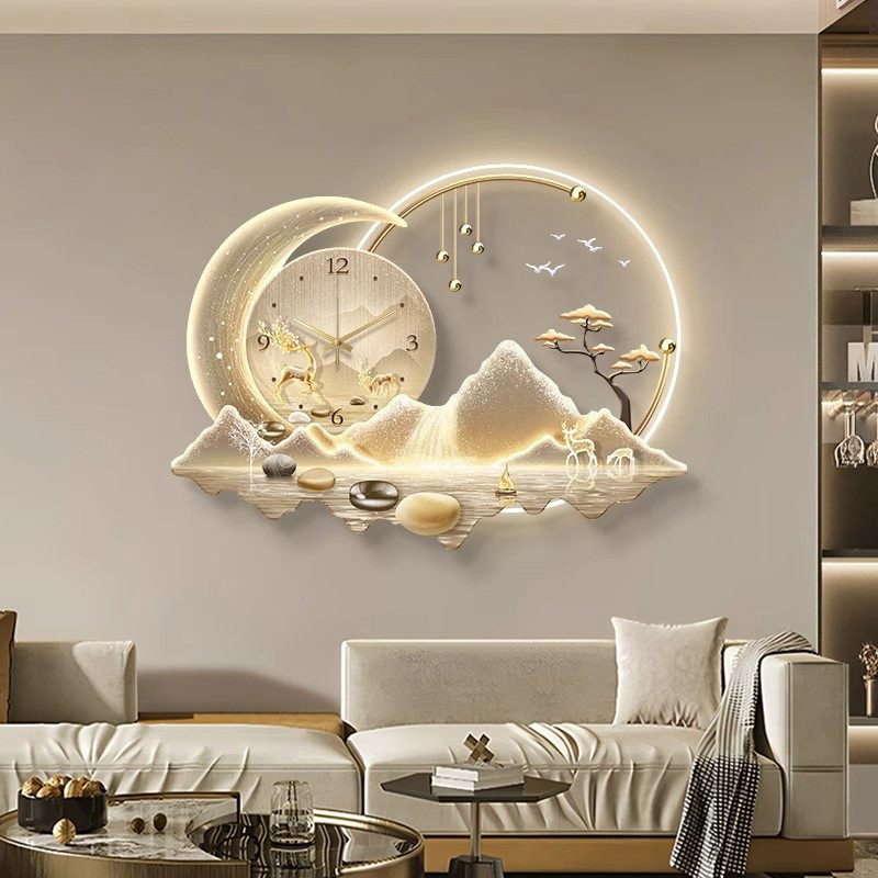 Sanat Duvar Led Saat Duvar Lük - Luxury Lifestyle Design incelemesi ve fiyatı